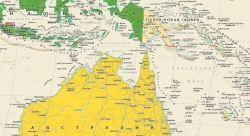 настенная Политическая карта мира. Континенты и Части Света (40)