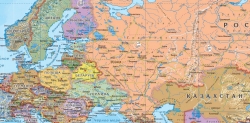настенная Политическая карта мира (17)
